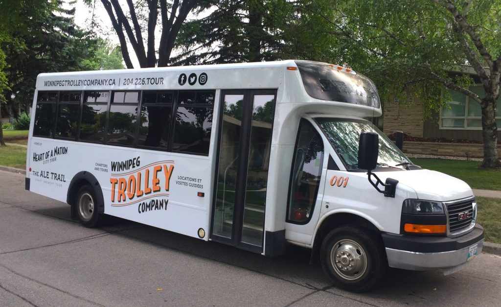 Winnipeg Trolley Company 24-passenger minibus